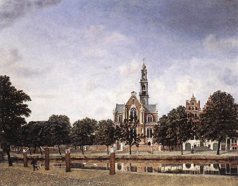 View of the Westerkerk, Amsterdam, HEYDEN, Jan van der